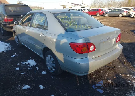 2003 Toyota Corolla Le из США, поврежденный, VIN 2T1BR32E93C130314